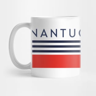 Nantucket preppy t-shirt - Americana colors Mug